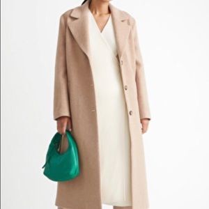 & Other Stories Oversized Alpaca Blend Coat